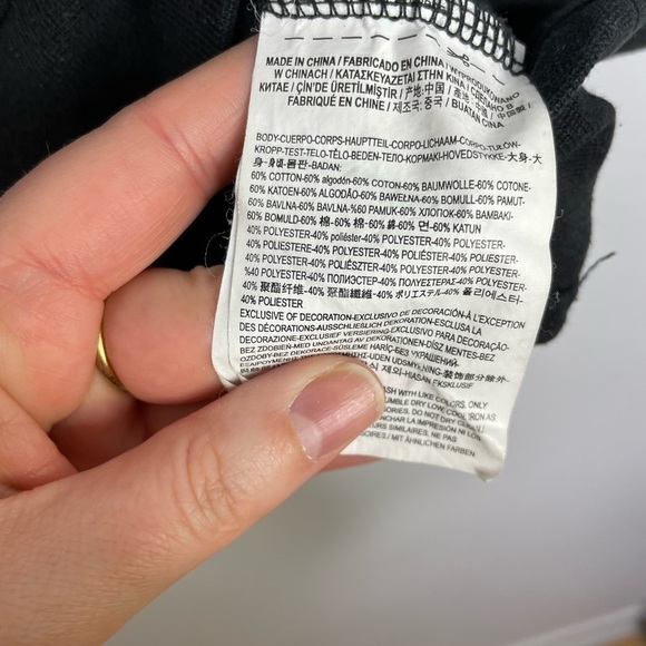 VANS graphic black logo crewneck sweatshirt - Picture 7 of 10